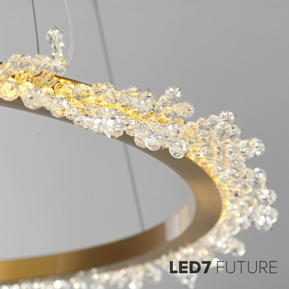 Loft Industry Modern - Beads Crystall Chandelier